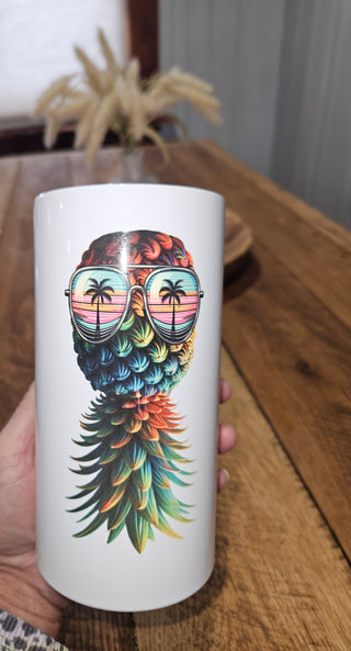 4 in 1 Can Cooler for the Upside-Down Pineapple Lifestyle / Tumbler