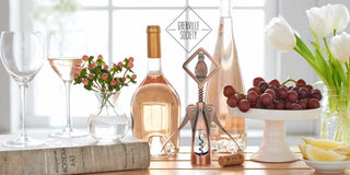 Rose Pineapple Corkscrew