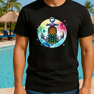 Unisex Nautical Pineapple Shirt