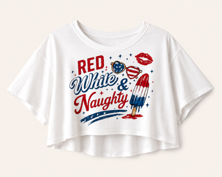 American Crop Top - Popsicle Version