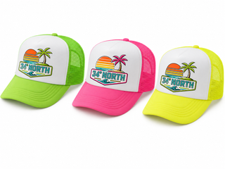 34 Degrees North Trucker Hats