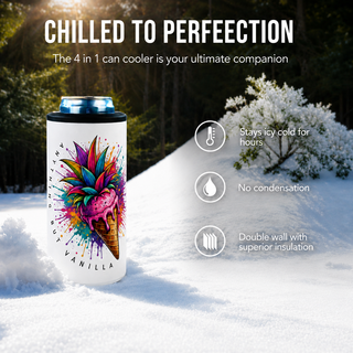 Anything But Vanilla 4 in 1 Can Cooler 16 oz. - Double Sided Personalize
