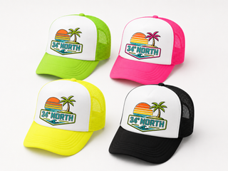 34 Degrees North Trucker Hats