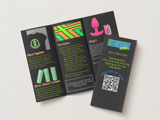 The Ultimate Glow Box – Matching Shirts, Glow Essentials, Earrings & Stickers (Plug Included)