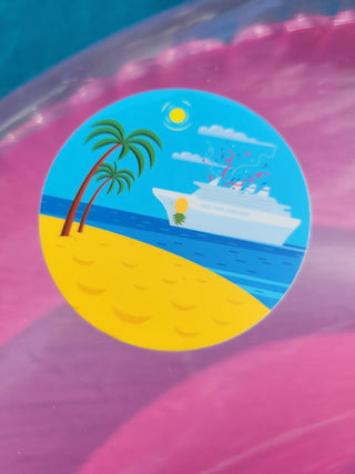 Swinger Cruise Sticker for Tumbler, Cups, Computers, Cruise Sticker, Luggage Sticker, Upsidedown Pineapple Cruise, Swinger Pineapple