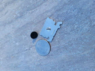 We aren't swingers we just f*ck people who are / Swinger enamel pin with an upside down pineapple / Swinger lifestyle gift