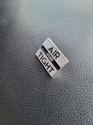 Air Tight Club Enamel Pin for Luggage, Decor, BDSM Club Decor, Alternative Lifestyle, Foursome Adult Play Decor