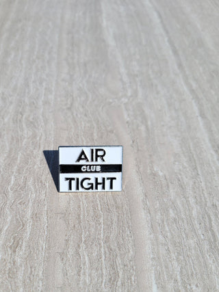 Air Tight Club Enamel Pin for Luggage, Decor, BDSM Club Decor, Alternative Lifestyle, Foursome Adult Play Decor