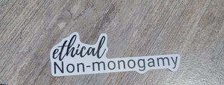 Ethical Non-Monogamy Sticker / Lifestyle Sticker for Cups, Laptops, and Hard Luggage / Alternative Lifestyle