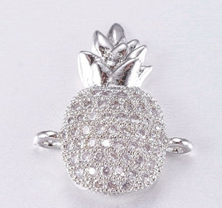 Pineapple Necklace / Upside-Down Pineapple Swinger Necklace / Alternative lifestyle Necklace / Mutliple Length Options / Silver Colored
