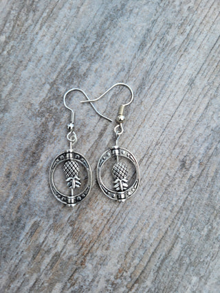 Upside Down Pineapple Spinner Earrings / Swinger Lifestyle Jewelry / Statement Earrings