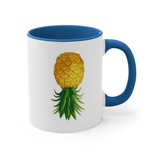 We aren't swingers we just f people who are / Accent Coffee Mug, 11oz / 5 Color Options