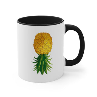 We aren't swingers we just f people who are / Accent Coffee Mug, 11oz / 5 Color Options