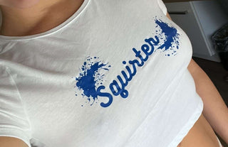 Squirter Crop Top shirt / Lifestyle Shirt / various sizes /We Tshirt Contest Clothing