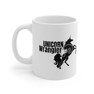 Unicorn Wrangler Ceramic Mug 11oz / Unicorn mug / Swinger Lifestyle / 11 0z. / Personalized Option