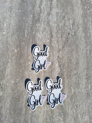 Yes Daddy and Good Girl Sticker Set / Lifestyle / BDSM / Submissive / Weatherproof, Thick, and Durable