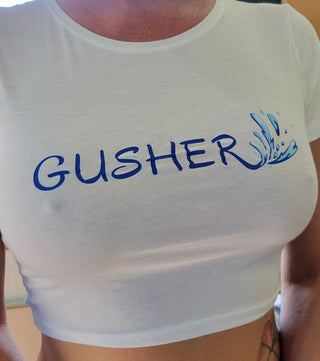Gusher shirt for the squirter lifestyle / 3 Size Options / Crop Top Shirt / Wet Tshirt Contest