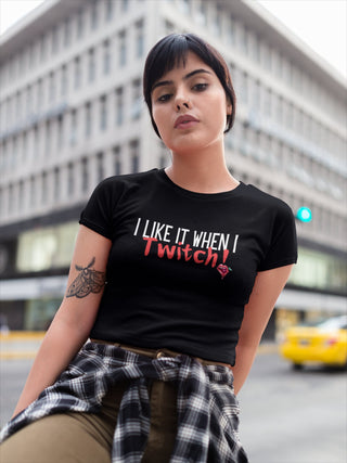 Cherry Red Lips Crop Top Shirt: Sexy Twitchy Style * XS/S Fitted, M/L Fitted, L Flowey Style