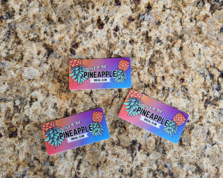 Welcome To The Pineapple Social Club Sticker for the Swinger Lifestyle