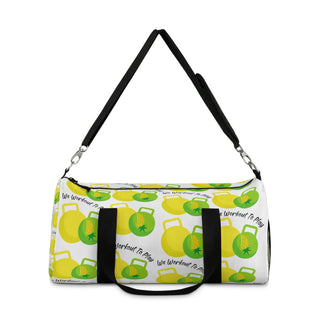 Swinger Lifestyle Duffel Gym Bag with Upside Down Pineapples - Fitness to Fun! / Swinger Luggage Bag