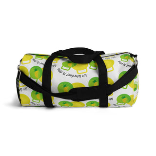 Swinger Lifestyle Duffel Gym Bag with Upside Down Pineapples - Fitness to Fun! / Swinger Luggage Bag