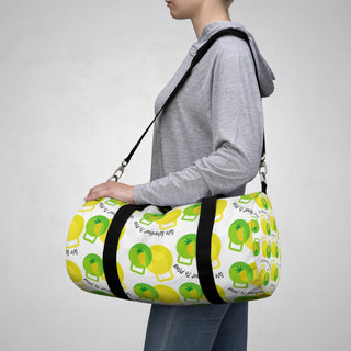 Swinger Lifestyle Duffel Gym Bag with Upside Down Pineapples - Fitness to Fun! / Swinger Luggage Bag