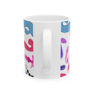 Funny Gift: Adult Vibrating Toy Coffee Mug, 11 oz - Unique Novelty Item