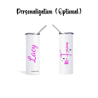 Bi Pride Tumbler for the bi selective, bi curious, bi situational, and bi furious / Bi Pride Drinkware, Pride Tumbler