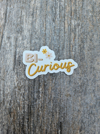 Bi Pride Stickers for the bi selective, bi curious, bi situational, and bi furious