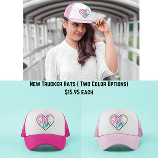 Slut Day Trucker Hat in 2 Color Options, Adjustable