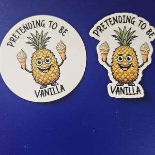 Pretending to Be Vanilla Sticker - Swinger Style!, If You Know You Know, 2 Style Options