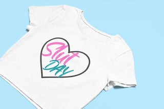 Slut Day /Crop Top / Tshirt / Fun Lifestyle Shirt / Multiple Size Options