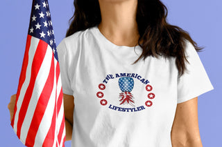 American Lifestyler Upside-Down Pineapple Swinger Crop Top, Tumbler, Mug, or Sticker