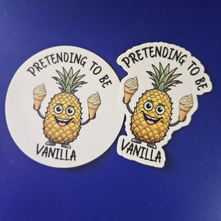 Pretending to Be Vanilla Sticker - Swinger Style!, If You Know You Know, 2 Style Options