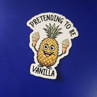 Pretending to Be Vanilla Sticker - Swinger Style!, If You Know You Know, 2 Style Options