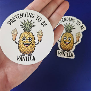 Pretending to Be Vanilla Sticker - Swinger Style!, If You Know You Know, 2 Style Options