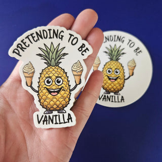 Pretending to Be Vanilla Sticker - Swinger Style!, If You Know You Know, 2 Style Options