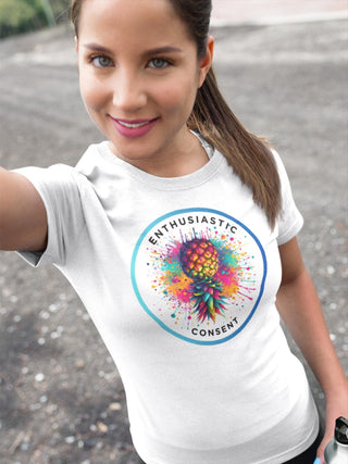 Pretending to Be Vanilla Front & Back Design Tee for Him or Her - Swinger Style!, If You Know You Know