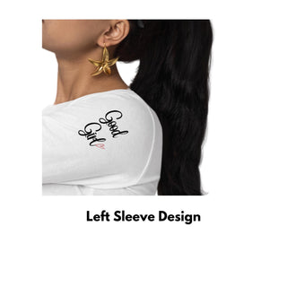 Yes Sir Good Girl Crop Top Tee, Black or White T Shirt, Submissive Shirt, BDSM Clothing, Gift for her, Gift for wife