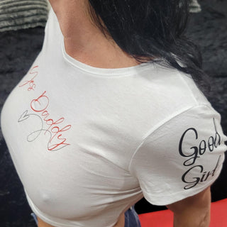Playful Crop Top with a Hint of Kink for the BDSM Community / We TShirt Contest