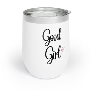 Chill Wine Tumbler Yes Daddy Good Girl, BDSM Gift, Submissive Tumbler