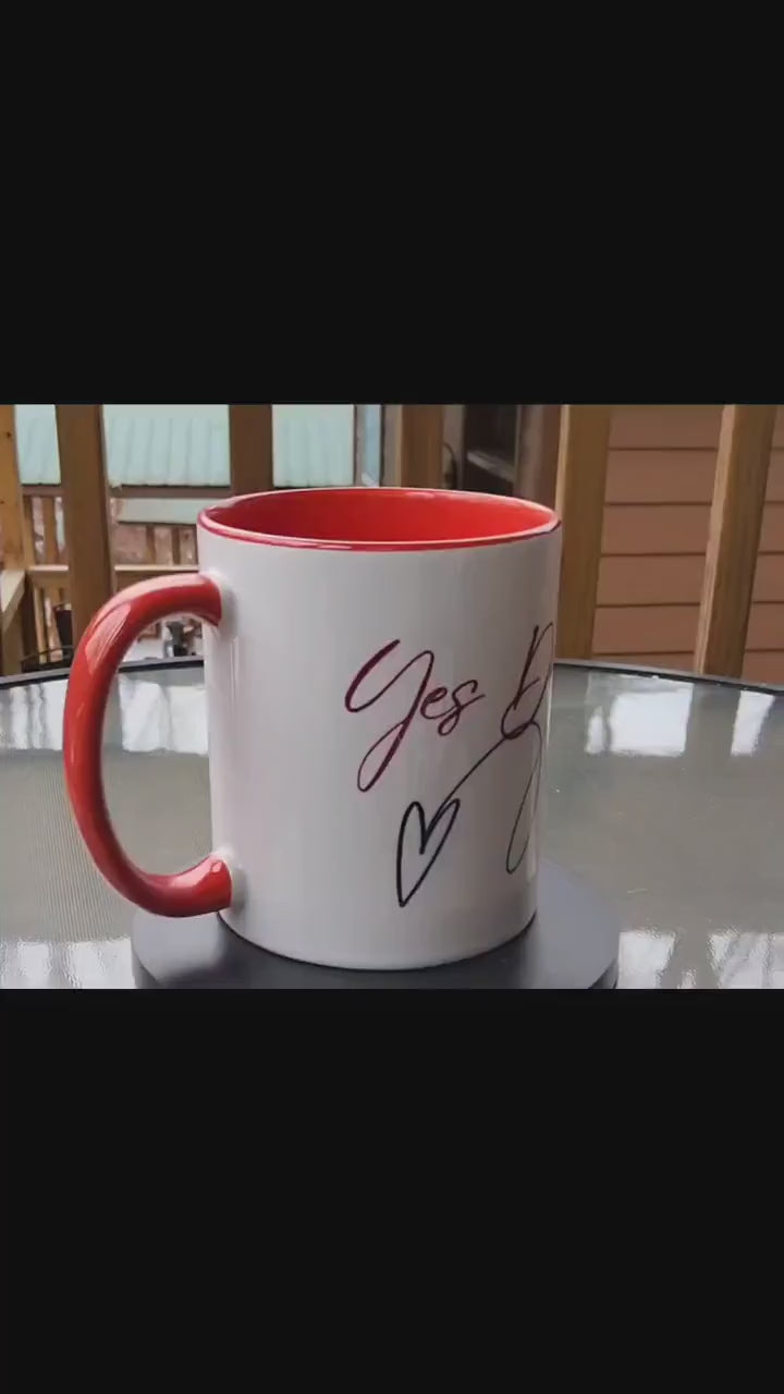 Yes Daddy / Good Girl Coffee Mug, 11oz / Pleasure / Lifestyle