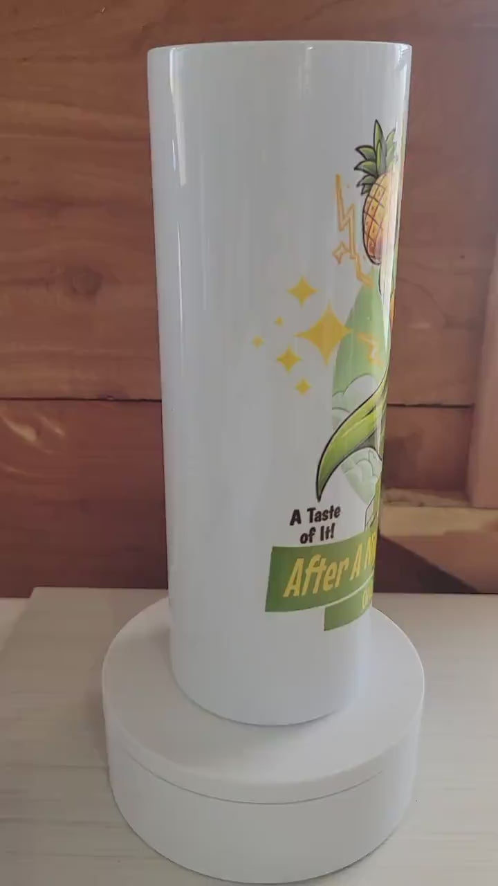 Swinger Lifestyle Tumbler with Pineapple Super Hero Design - Funny and Functional * Tumbler for Man or Woman