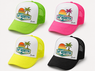34 Degrees North Trucker Hats